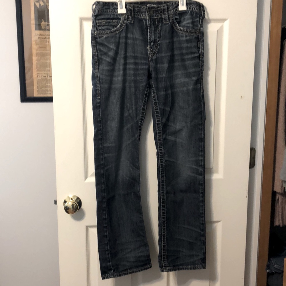 Silver jeans